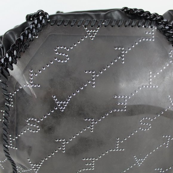 NEW STELLA MCCARTNEY Tote Small Monogram PVC Tote - Picture 11 of 16